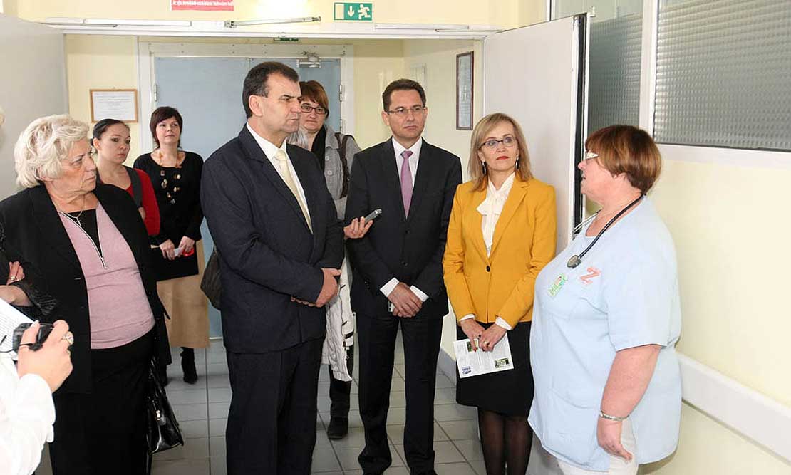 Újabb fejlesztések a Zala megyei kórházban