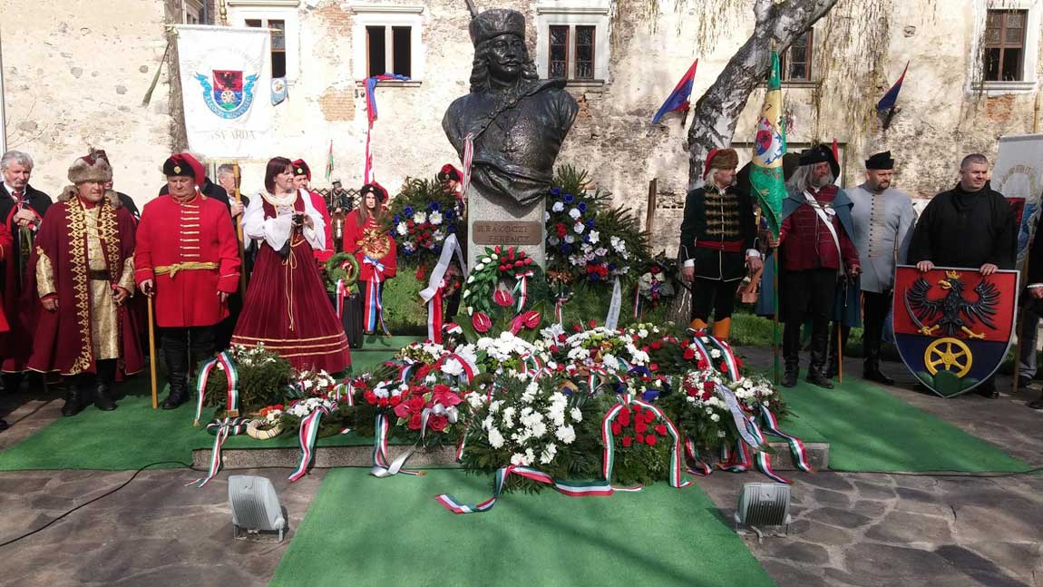 A fejedelemre emlékeztek Borsiban