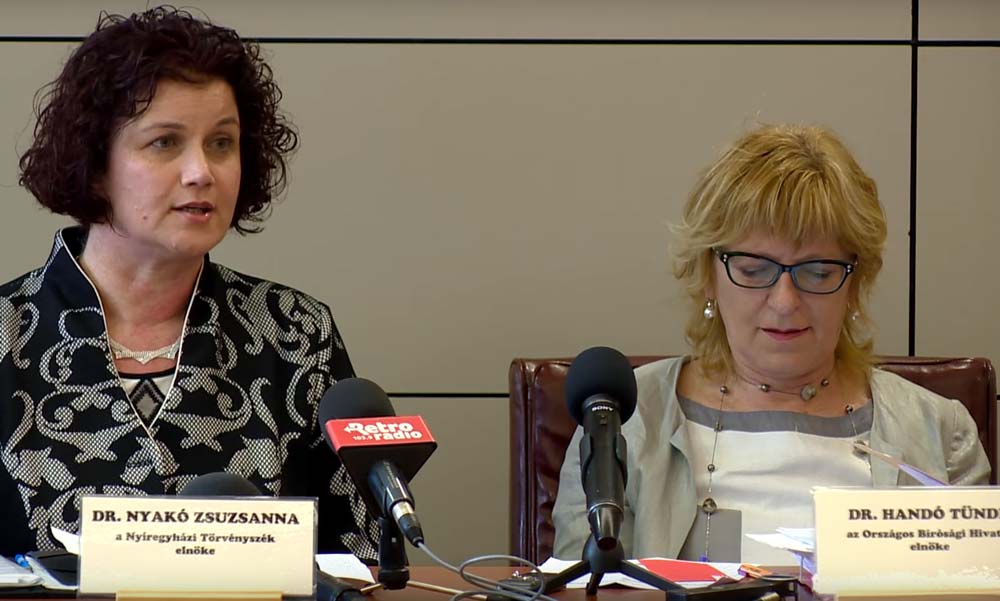 Jól teljesített tavaly a Nyíregyházi Törvényszék
