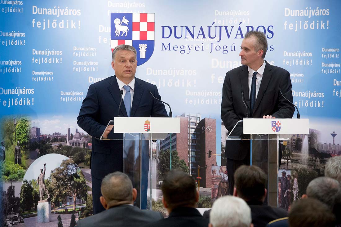 Orbán: meg kell mutatni, hogy a régi iparvárosokban is van jövő