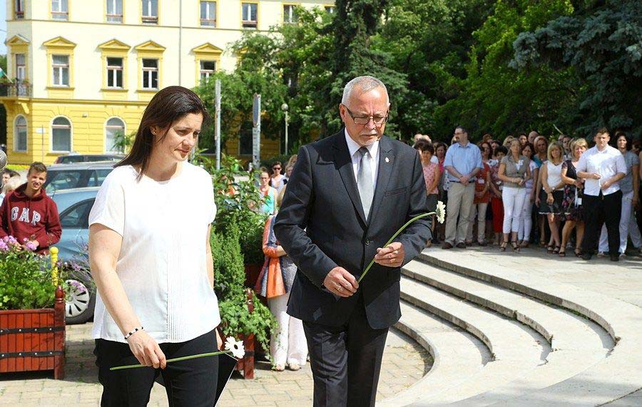 Nagy Imre és mártírtársai előtt tisztelegtek Szegeden