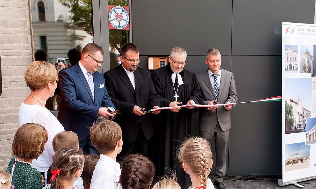 Evangélikus óvodát avattak Győrben