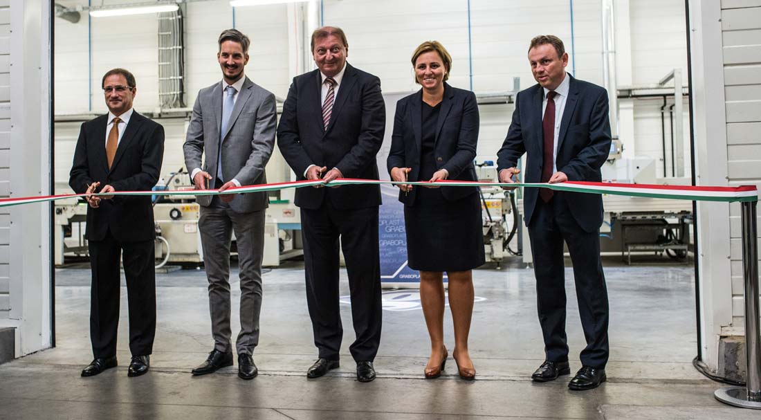 Új üzemmel bővítette kecskeméti gyárát a Graboplast