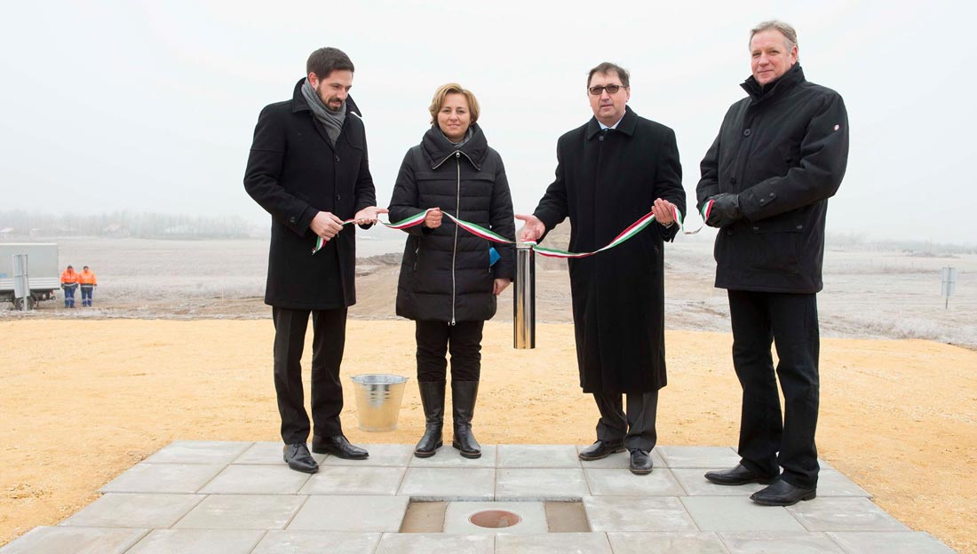 Letették a kecskeméti elkerülő út befejező szakaszának alapkövét