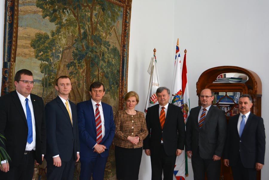 Ukrajna Magyarországi Rendkívüli és Meghatalmazott nagykövetének fogadása