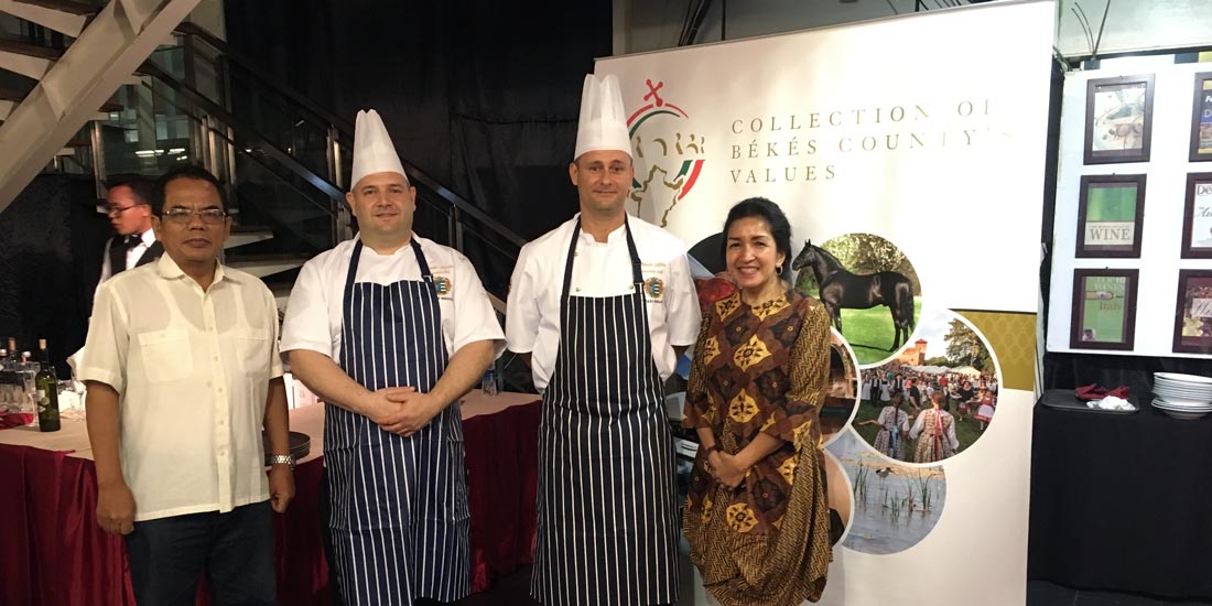 Békés megyei mesterszakácsok Indonéziában