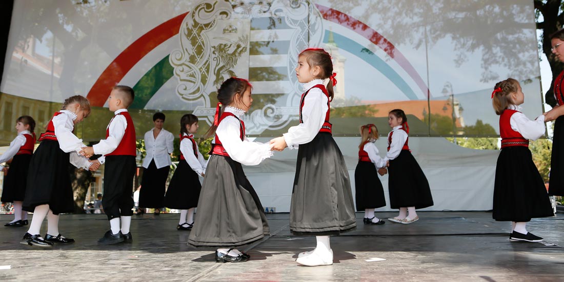 Nemzetiségi ételeket is kóstolhatnak a Megyenap résztvevői