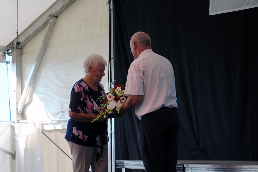 Megyei elismerést vehetett át Bősárkány nagyközség megbecsült lakója