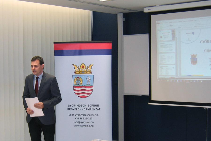 Napirenden a megyei klímastratégia társadalmasítása Győr-Moson-Sopronban