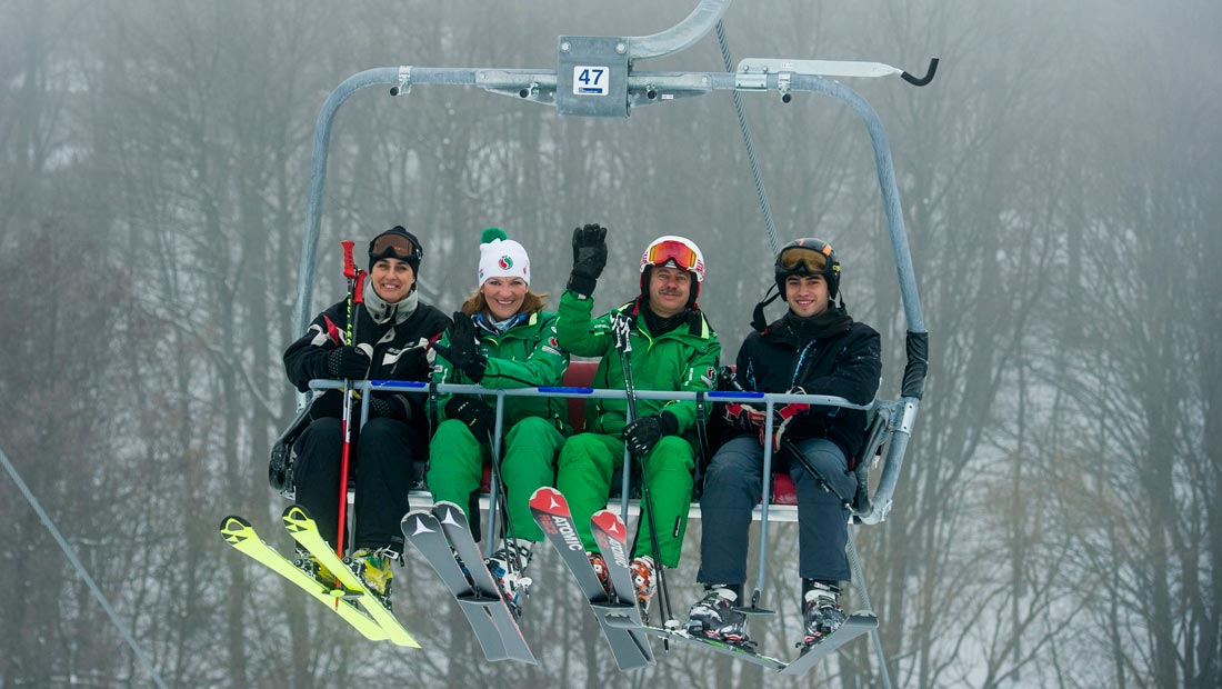 Ülőszékes sífelvonót adtak át Mátraszentistvánban