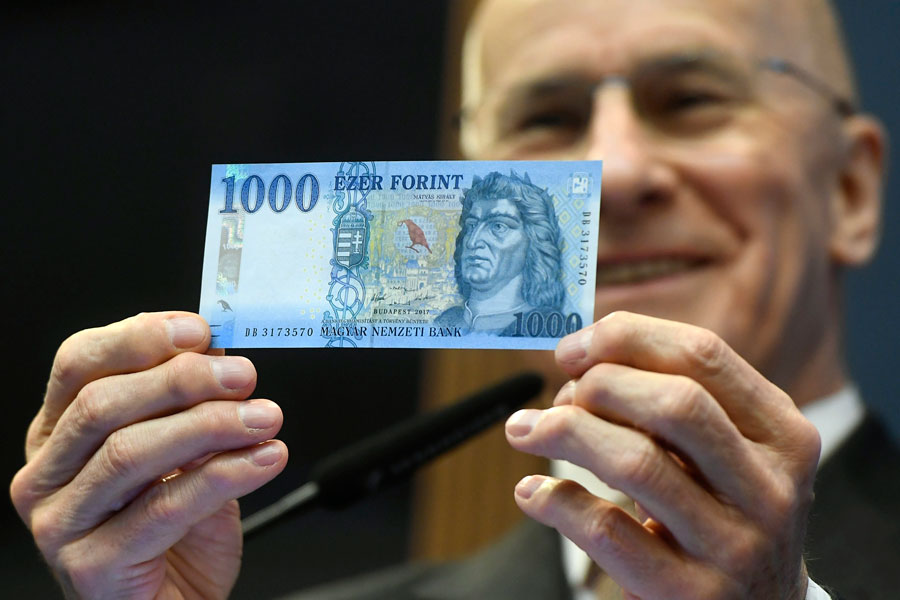 Új ezer forintos bankjegyet vezetnek be csütörtöktől