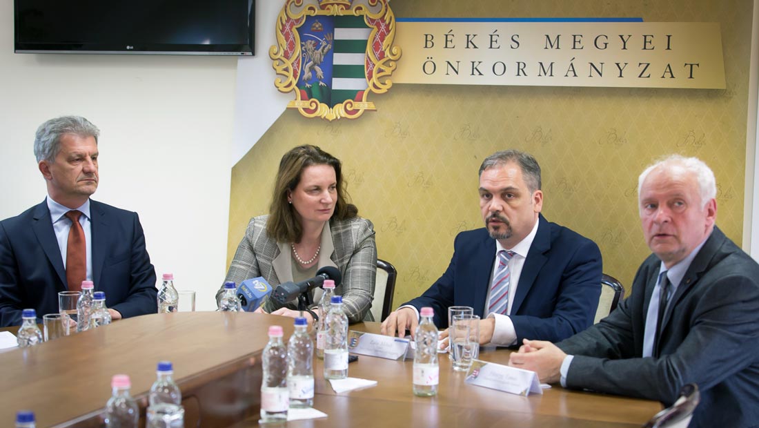 Békés megyébe látogatott az osztrák nagykövet