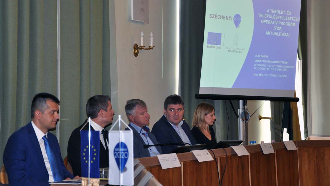 A TOP projektek megvalósulását elősegítő szakmai napot tartottak Székesfehérváron
