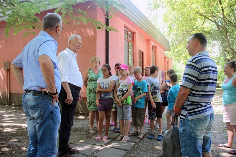 Veszprém és Kovászna megyei gyermekek táboroznak Csopakon