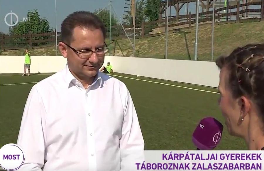 Kárpátaljai gyerekek táboroztak Zalában