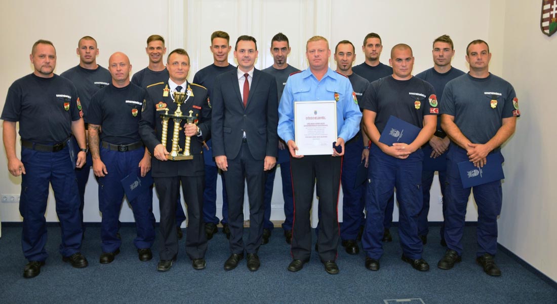 Győr-Moson-Sopronban vannak az ország legjobb tűzoltói