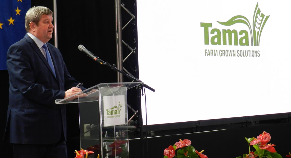 Átadták a Tama Hungary Kft. raktárcsarnokát Berettyóújfaluban