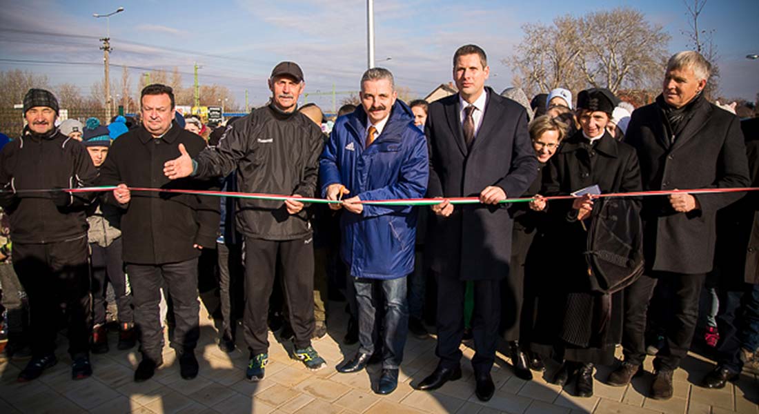 Átadták a gárdonyi szabadidőparkot