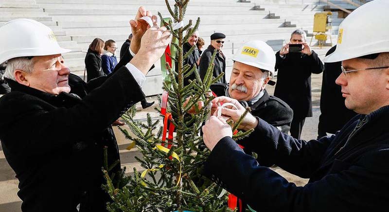 Szerkezetkész a sárvári sport- és kulturális központ