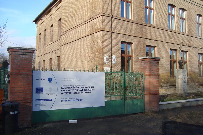 Az elmúlt száz év legjelentősebb iskolafejlesztése Dunavecsén