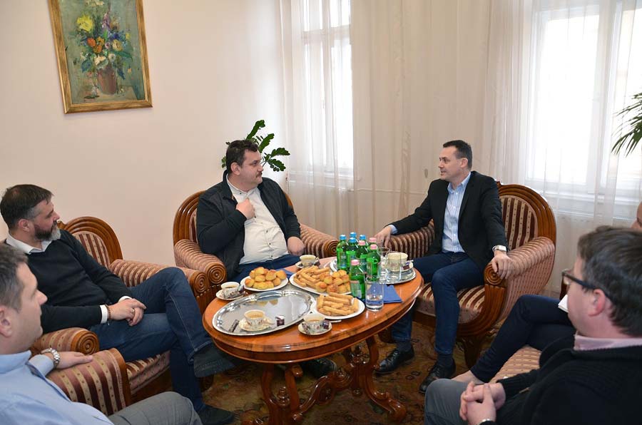 Megbeszélés Szatmár megye elnökével