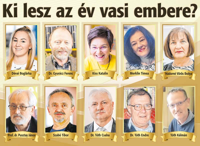 Ki lesz az év vasi embere?