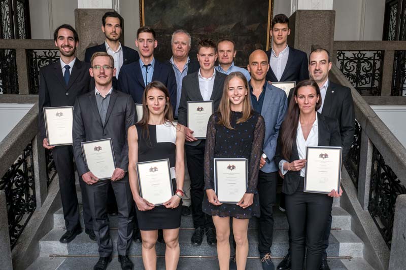 Sportösztöndíjakat adtak át a debreceni megyeházán