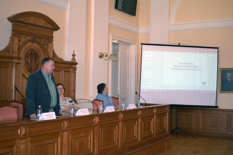 Vas megyei területrendezési terv fórum