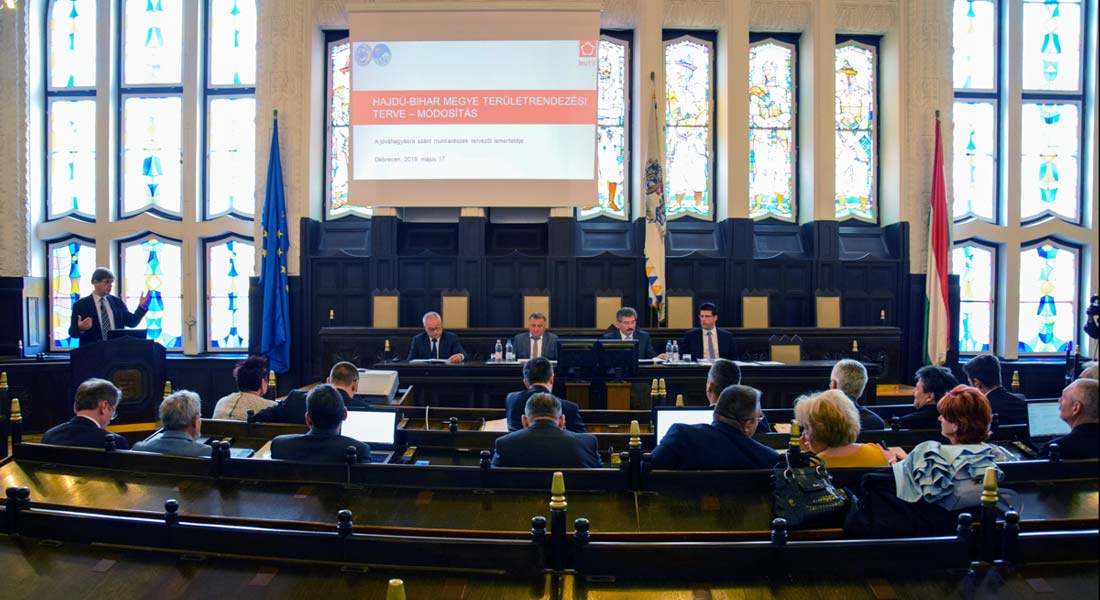 A beszámolók ülése volt a mostani Hajdú-Biharban