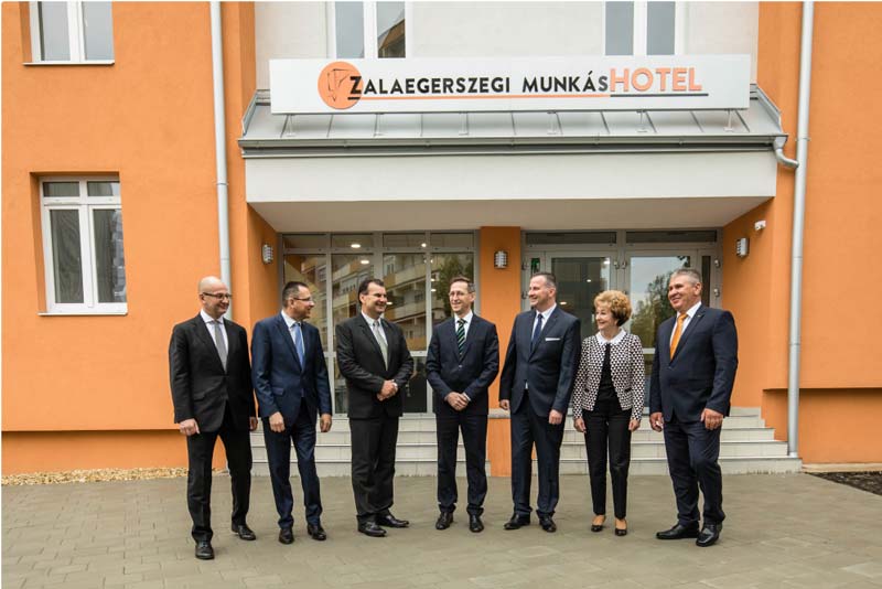 Munkáshotelt avattak Zalaegerszegen