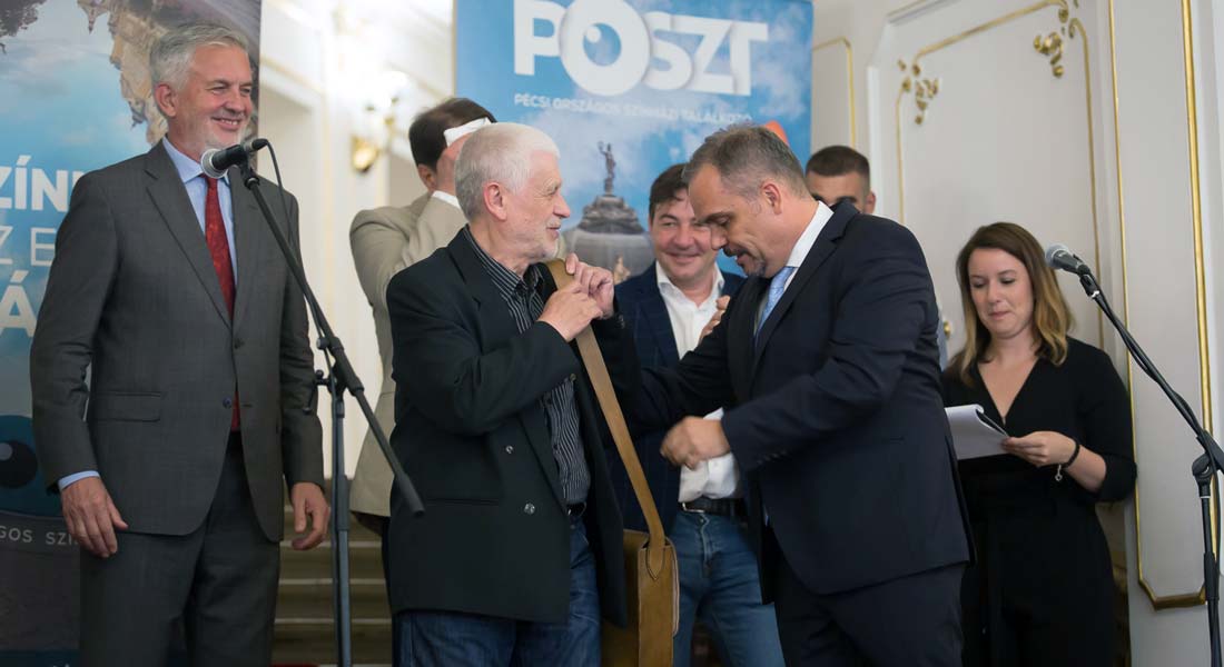Árkosi Árpád kapta a Sík Ferenc-díjat