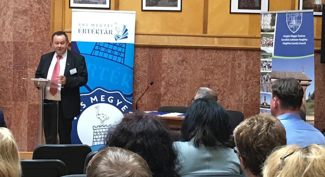 Értékturizmus Hargita és Vas Megyében címmel rendeztek konferenciát Csíkszeredában