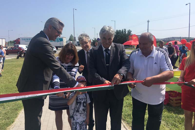 Elkészült a bicikliút Alsónémediben