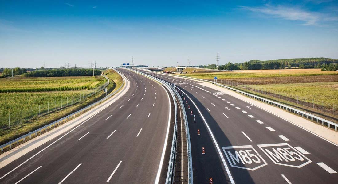 Jó ütemben halad az M85-ös gyorsforgalmi út építése Sopron és Csorna között