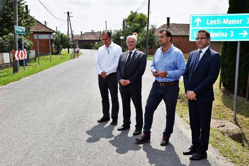 Útfelújítás Lentiben