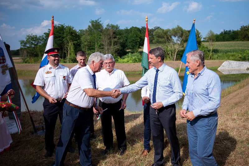 Árvízcsúcs csökkentő beruházás fejeződött be