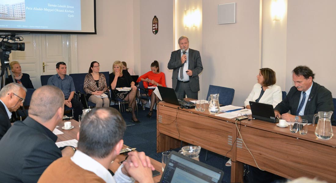 Az orvosi ellátás minőségére nemzetközi viszonylatban is büszkék lehetnek Győr-Moson-Sopronban