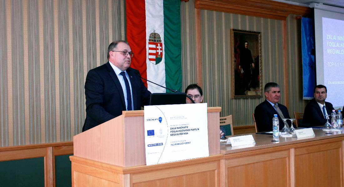 Foglalkoztatási paktum konferencia a vasi megyeházán