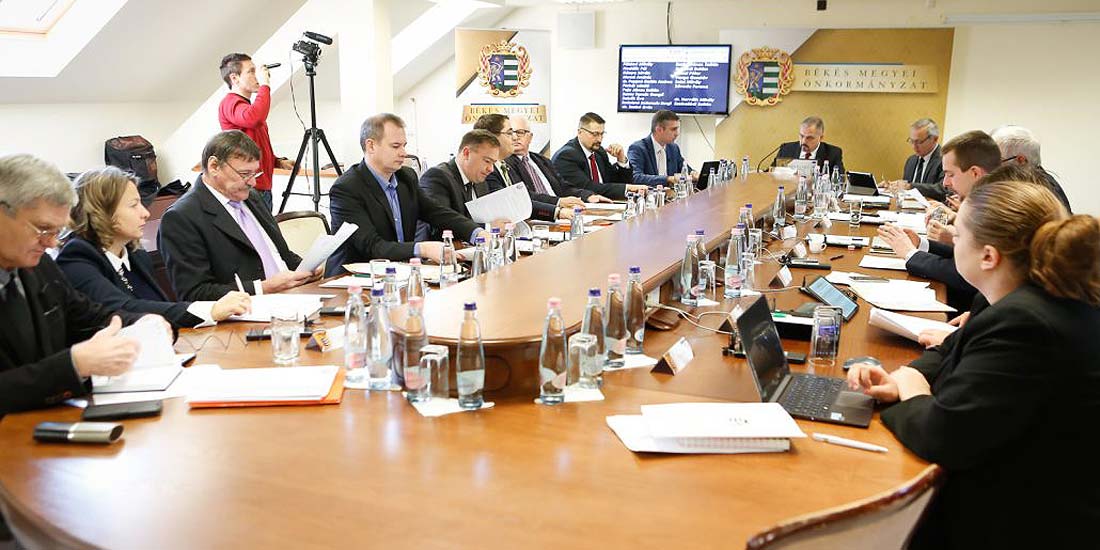Költségvetés és munkaprogram a napirenden Békésben