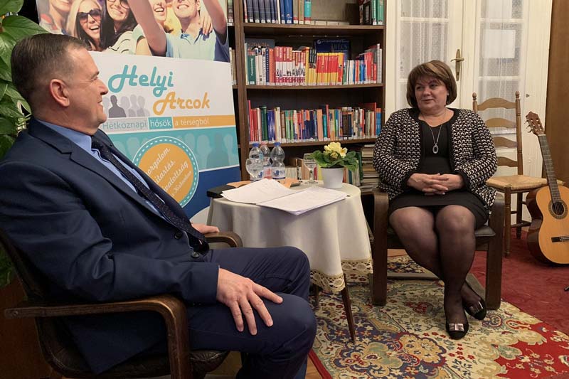 Helyi Arcok: Lencsés Sándorné Panni