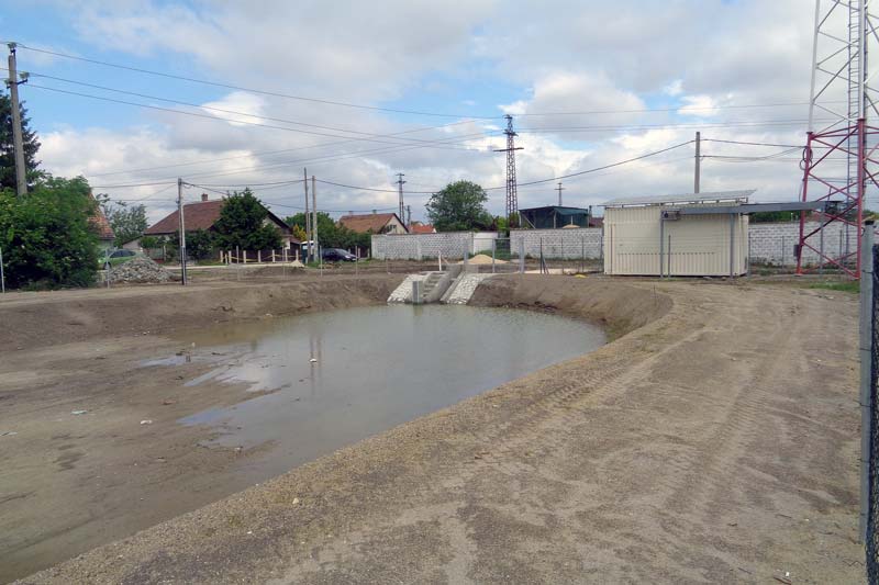 Felszíni csapadékvíz-elvezetés korszerűsítése – Tököl