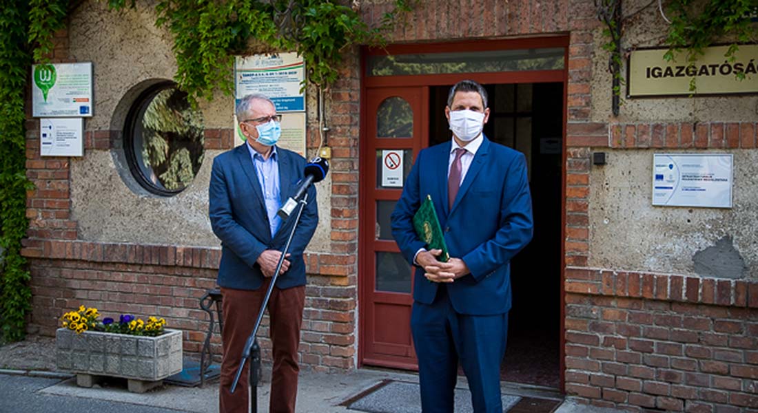 Elnöki köszönet és támogatás a Szent György Kórháznak