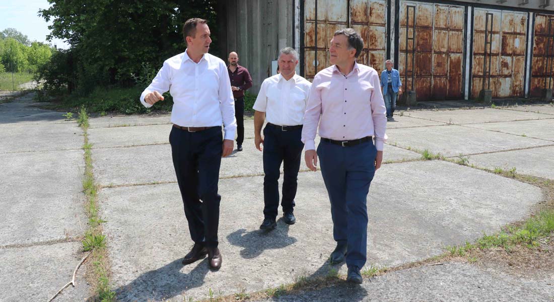 Rideg László a kalocsai iparfejlesztés helyszínére látogatott