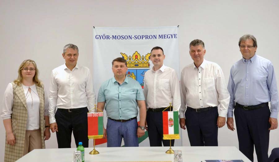 Fehérorosz delegáció érkezett Győr-Sopron megyébe