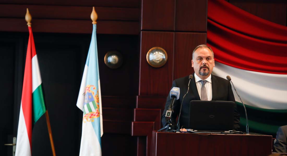 Ünnepi közgyűlés a Megyenaphoz kapcsolódóan