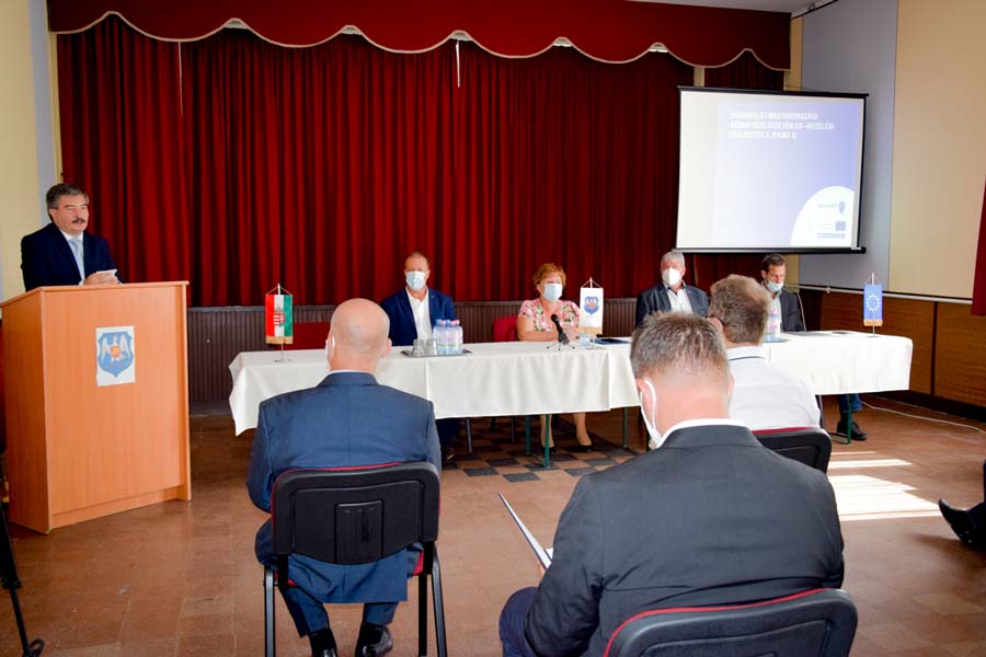 Nagymértékű szennyvízberuházás valósult meg négy településen