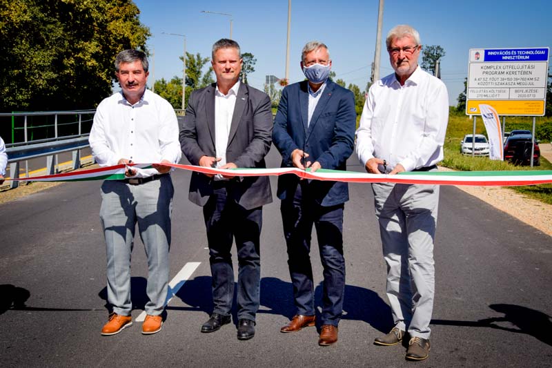 Újabb útszakasz újult meg Berettyóújfaluban