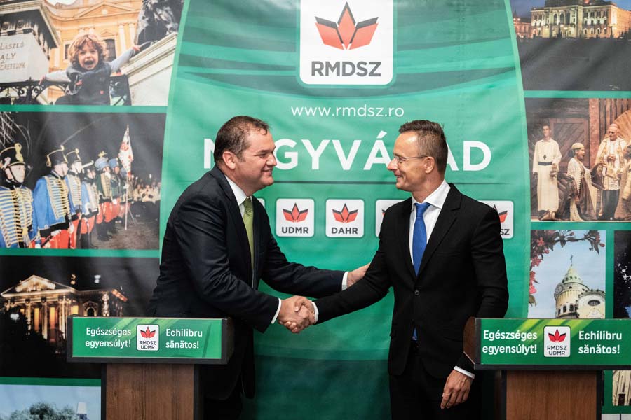 Szijjártó: fontos Hajdú-Bihar és Bihar megye együttműködése és a magyarok részvétele a romániai önkormányzati választásokon
