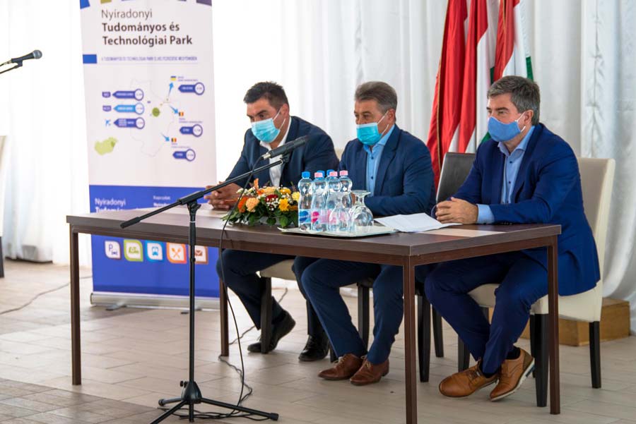 Terv szerint halad az ipari park építése Nyíradonyban