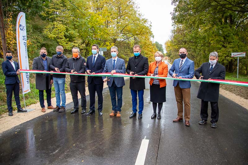 Megújult a Biatorbágy-Etyek-Alcsútdoboz összekötő út